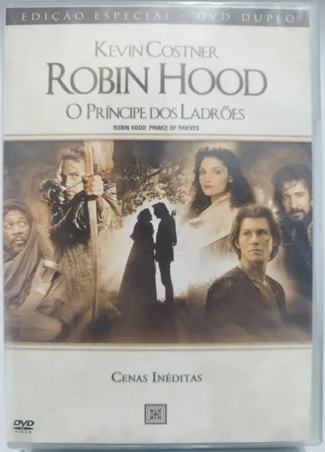 comprar Dvd Robin Hood - O Príncipe Dos Ladrões Dvd Duplo Lacrado 