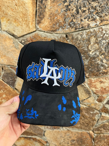 Gorra Dandy Hats G5 Azul Ajustable Gamuza