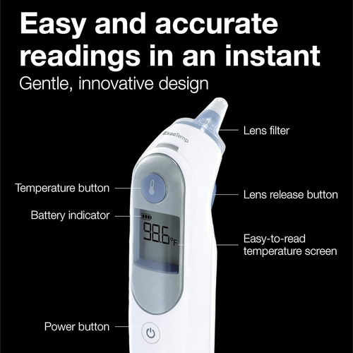 Braun Irt6500 Termómetro De Oído Para Bebés