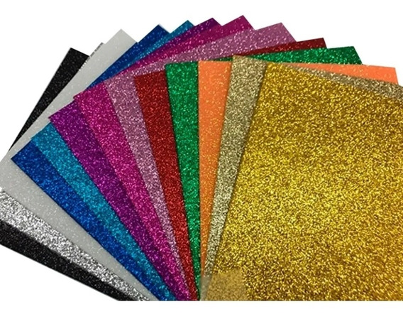 Cartulina Con Brillo Dorado Mercadolibre Com Ar