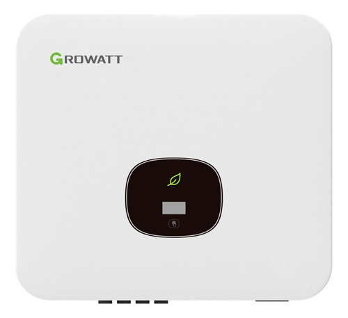 Inversor de corrente Growatt MIN8000TL-X com voltagem mínima de saída 220V e 60V de entrada
