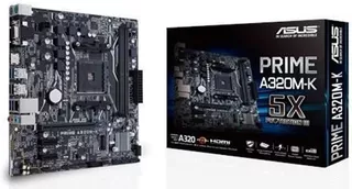 Tarjeta Madre Asus A320m-k Amd A320 Ryzen 1ra Gen A-series 7