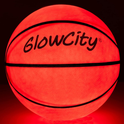 Balon De Basquetbol Con Iluminacion Led Glowcity Tamaño 5