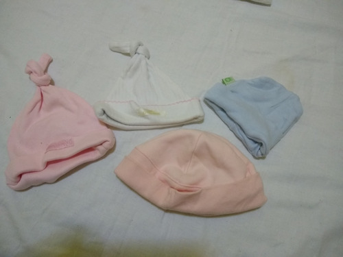 Gorritos Bebe  Recién Nacida Algodón Poco Uso- Precio C/u