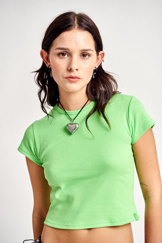 Remera Fully Crop De Ribb Mujer 47 Street