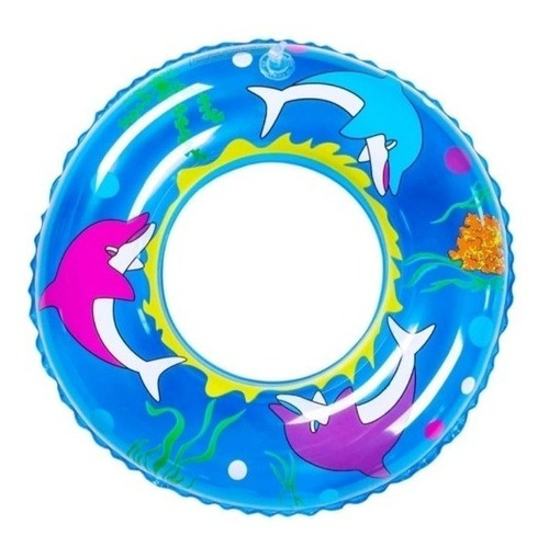 Flotador Inflable Diseño Delfín 90cm Piscinas Inflables Niñ@