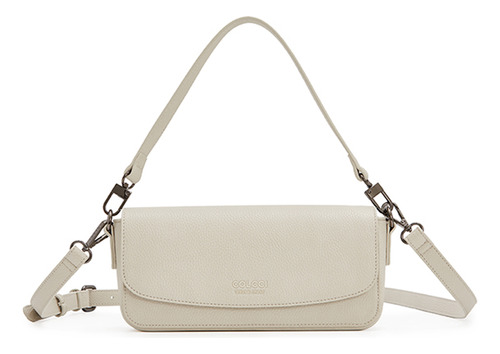 Bolsa Shoulder Colcci Alças In24 Off White Feminino