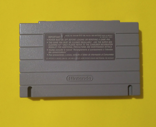 Maui Mallard In Cold Shadow (relabel- Super Nintendo - Snes) (Usado)