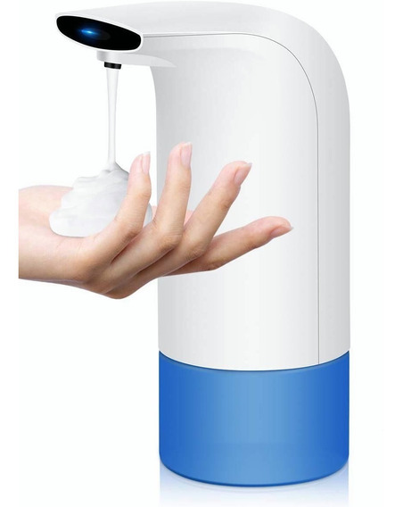 yooap dispensador de jabón automático dispensador de jabón líquido 480 ml 2 modo ajustable Sensor de espuma Bomba 