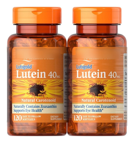 Luteina Lutein 40mg 120 Capsulas Gel Zeaxantina