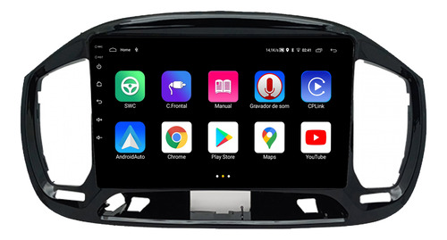 Kit Multimidia Uno 16/21 9p Carplay Android Auto 2gb 32gb