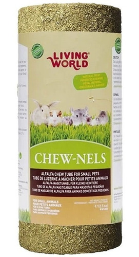 Living World Chew-nels Alfalfa Conejo, Hamster, Cuy 170gr Np