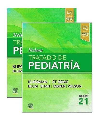 Nelson Tratado De Pediatría, 2 Vols. + Acceso Online  21ed. 