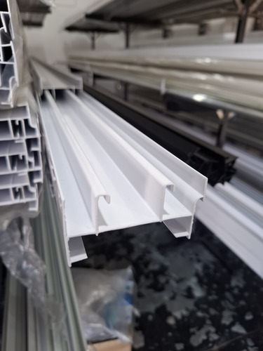 Perfiles De Aluminio X Metro Para Armar Ventanas Blanco