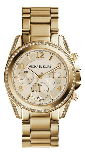 Reloj Michael Kors Stainless Steel Gold Blair