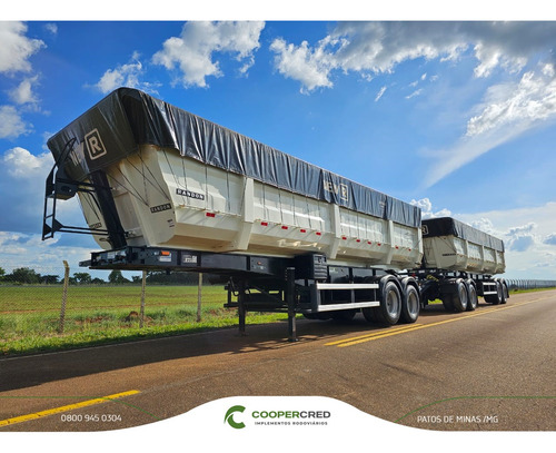 Rodocaçamba Randon Basculante New R 23/24 9 Eixos 25m