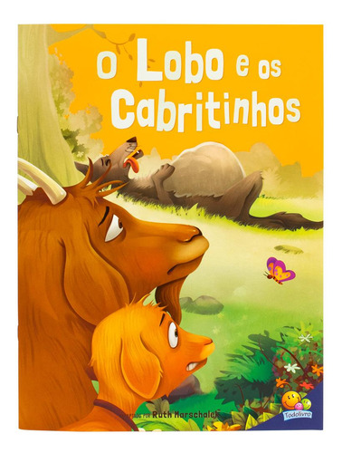 Clássicos Favoritos: O Lobo E Os Sete Cabritinhos, De Mammoth World. Editora Todolivro, Capa Mole Em Português