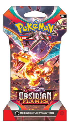 Pokemon Tcg Obsidian Flames Sleeve Booster