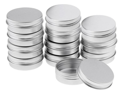 I Tarro Cosmético De Aluminio De 30 Ml, , Envase De Crema,