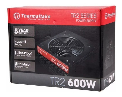 Fuente de poder para PC Thermaltake Technology TR2 Series TR2-600NL2NC 600W