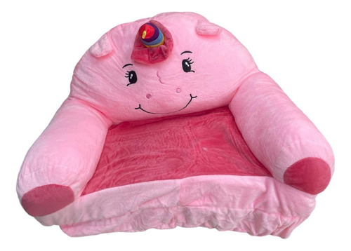 Peluche Mini Sofá Color Rosado Para Niñas Pony 