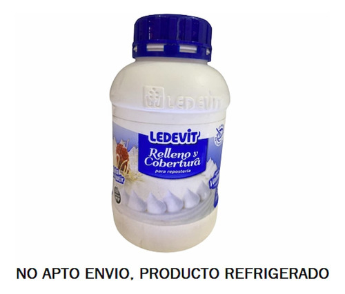 Relleno Y Cobertura Ledevit X 500g Vainilla (refrigerada)