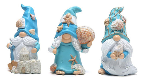 3 Resin Crafts Faceless Pixie Ornaments