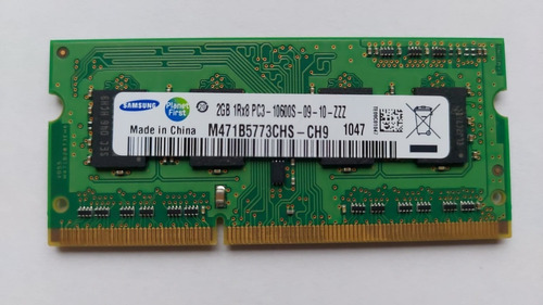 Memoria So-dimm Ddr3 1600 2gb. Pc3l 12800 Samsung Portátil