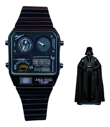 Reloj De Lujo Star Wars Darth Vader Retro Vintage
