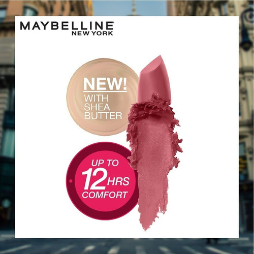 Lápiz Labial Maybelline Color Sensational Matte Touch Of Spi