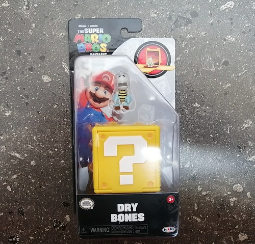Super Mario Bros Movie Set 6 Figuras Mario Koopa Bones Mini
