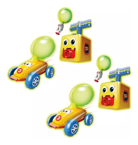 Oferta X 2 Balloon Zoom Juguetes Impulsados Por Globos