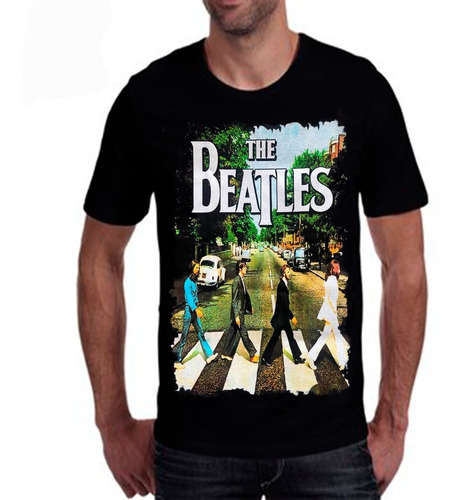 Camisetas Hombre The Beatles Rock Metal Comics Anime 
