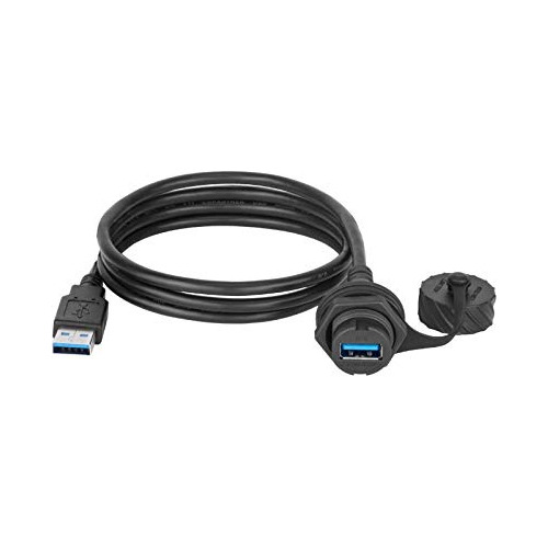 Conector Usb 3.0 Para Montaje En Panel M20 Hembra Con Cable