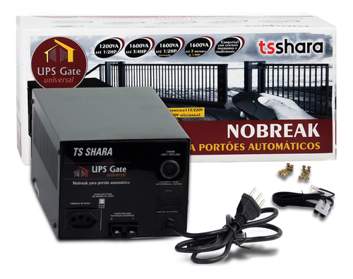 Nobreak Portão Eletronico Ups Gate Bivolt Universal 1200va