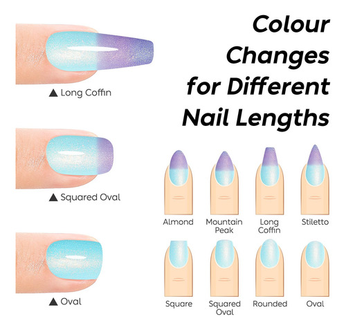 Aimeili Chameleon, Esmalte Gel Que Cambia De Color 10ml