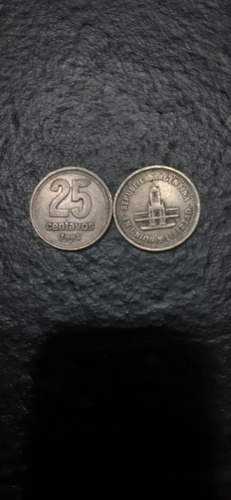 Monedas Argentinas De 25 Centavos