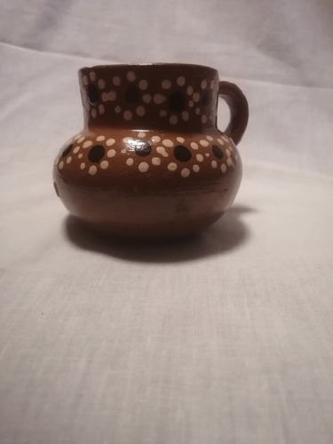 Taza De Barro Tradicional Jarrito Cafatero O Chocolatero 6pz