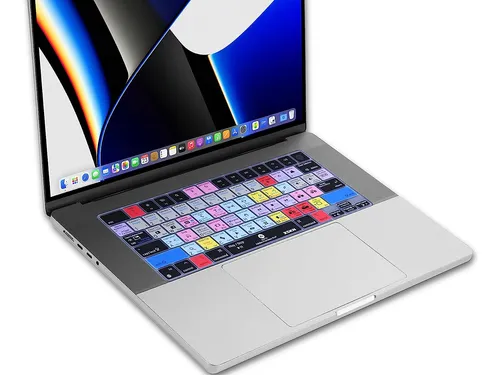 Protector Teclas Premiere Pro Para Macbook Pro A2442 2021