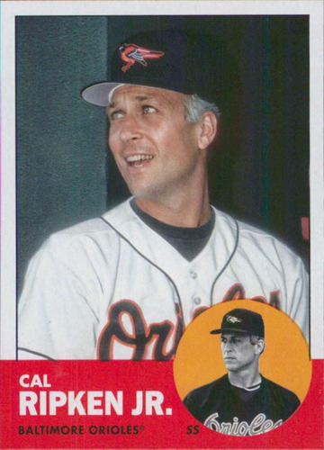 2022 Archivos Topps 69 Cal Ripken Jr. 1963 Topps Orioles Béi