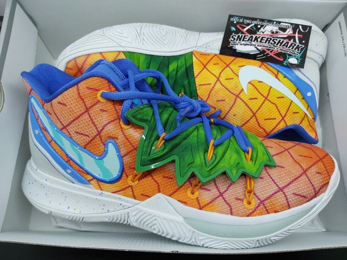 Nike Kyrie Irving 5 Piña Bob Esponja Basketball Sneakershark | Mercado Libre