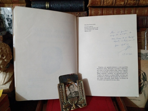 El Ingeniero Joaquín Gallo Monterrubio Firmado Y Dedicado (Usado)