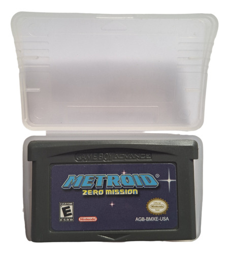 Metroid Zero Mission Americano Game Boy Advance Gba Ds Lite Midia Fisica