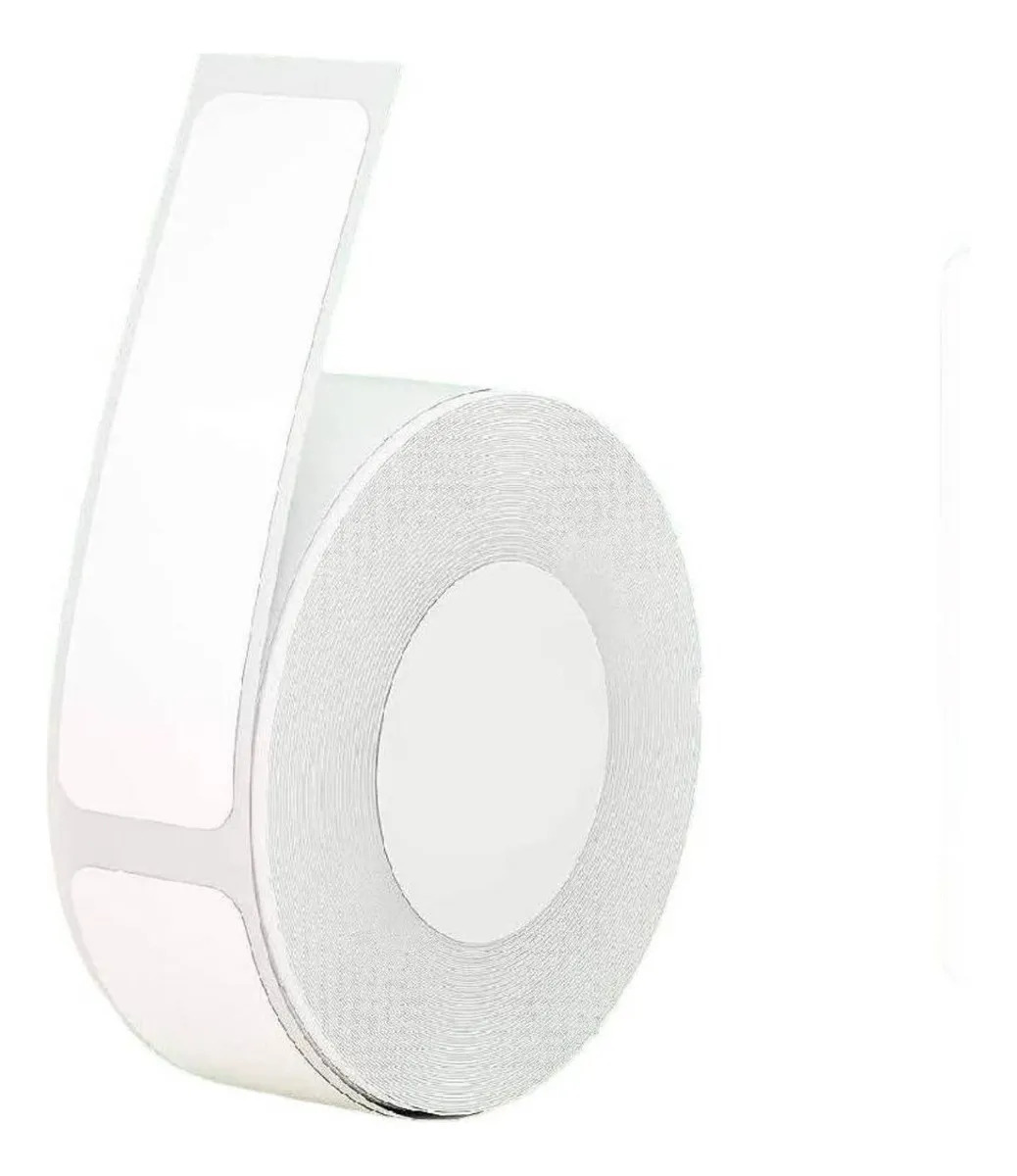 1 Rolo Etiqueta Niimbot D110 D101 D11 12x40mm (160pçs) Branco