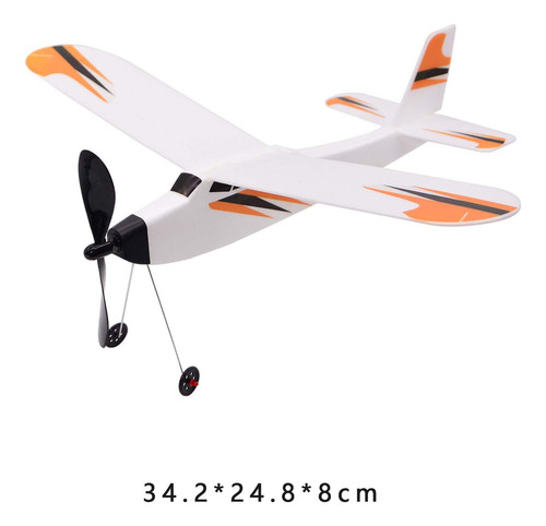 L Modelo De Avión De Espuma De Lanzamiento Con Motor