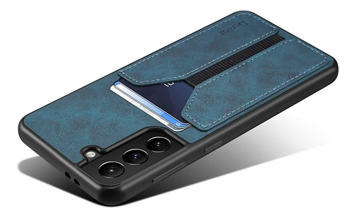 Funda Para Samsung Galaxy S22 Plus - Azul + Tarjetero
