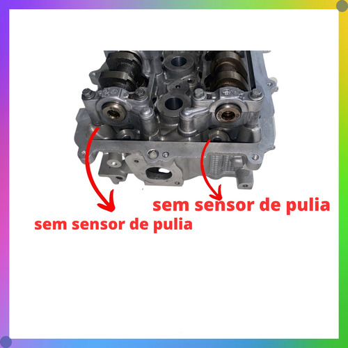 Cabeçote Motor Kwid 1.0 12v 3cc 2017 A 2022 Sem Tucho