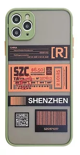 Funda Case Generica P/ iPhone Boleto Ticket Avion China Tpu