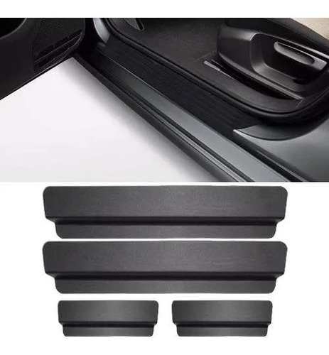 Imagem 2 de 2 de Soleiras Black Out 4 Peças Citroen Fiat Linea