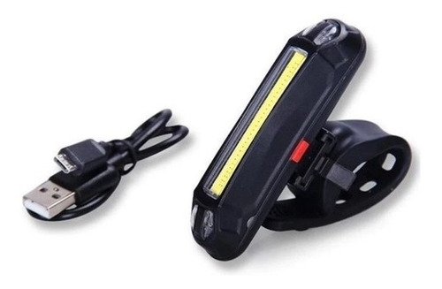 Sinalizador Traseiro Bike Led Recarregável Usb 120 Lumen 